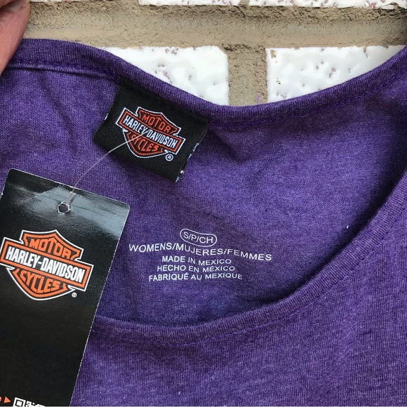 Harley Davidson Orlando Florida Bike Week 2019 Purple Dreamcatcher Tank Size S - Picture 8 of 13